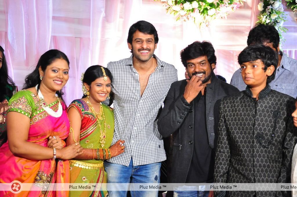 Prabhas - Puri Jagannadh daughter pavithra saree ceremony - Pictures | Picture 119097